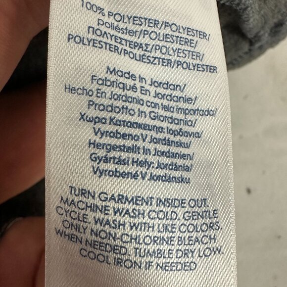 Chaps Sport Fleece Vest XL Gray Polyester Sleeveless Full-Zip Men's Outerwear - Picture 4 of 4